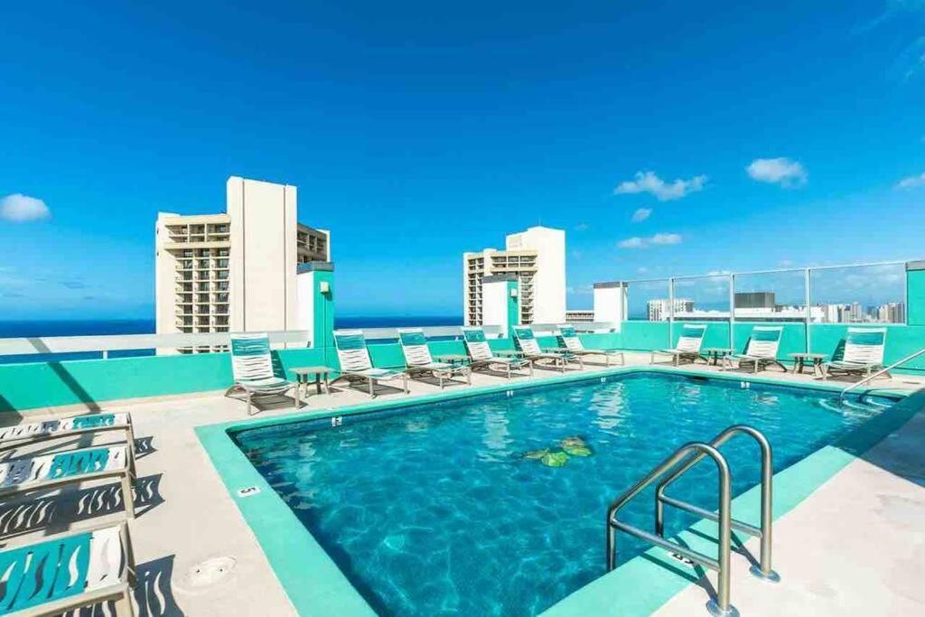 Pacific Monarch Aparthotel Honolulu Buitenkant foto